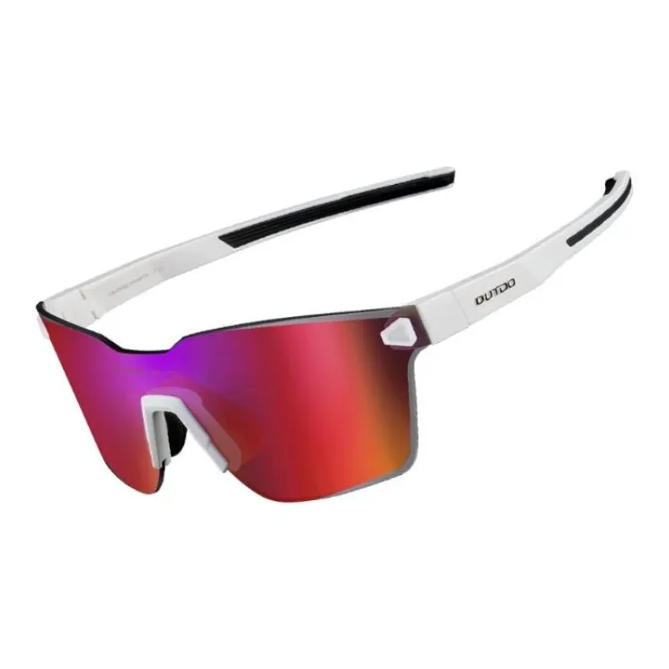 OUTDO Irregular Shape Sunglasses Unisex Multicolor-0
