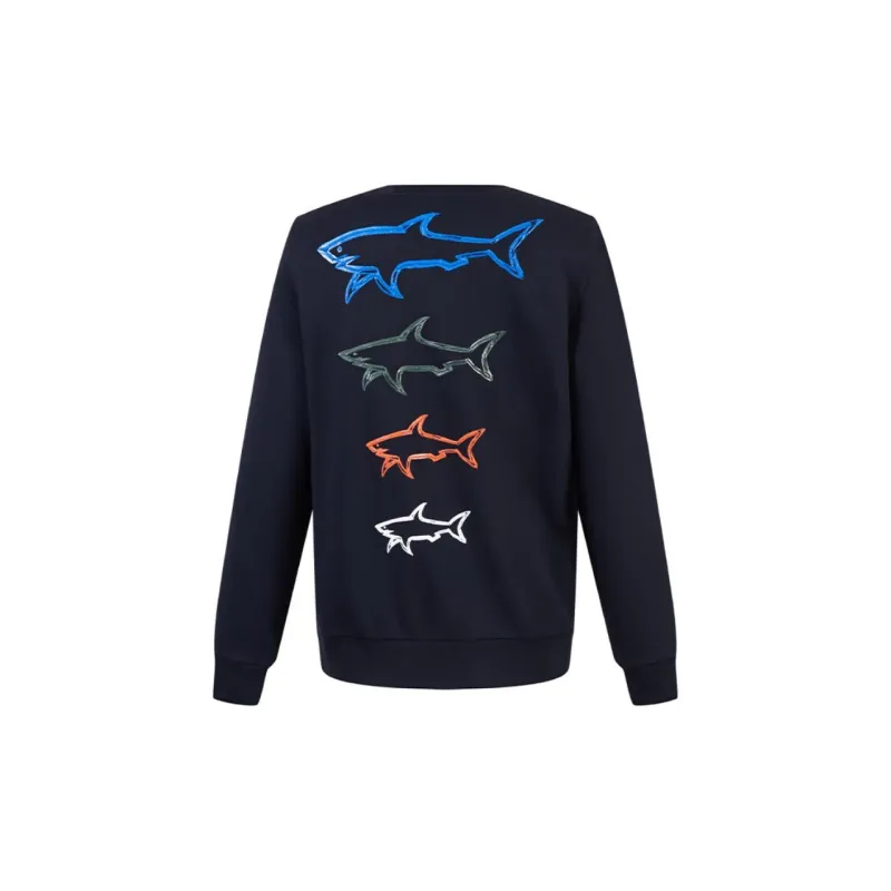 Paul & Shark Yachting Sweatshirt Men's Navy Blue-1