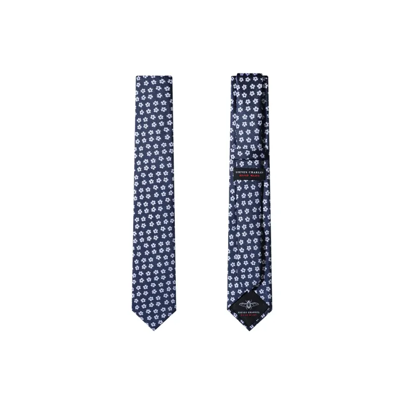 GIEVES CHARLES Mulberry Silk Ties Men's-3