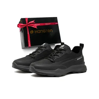 HANG TEN Casual Shoes Men Low Top Black/Light Green