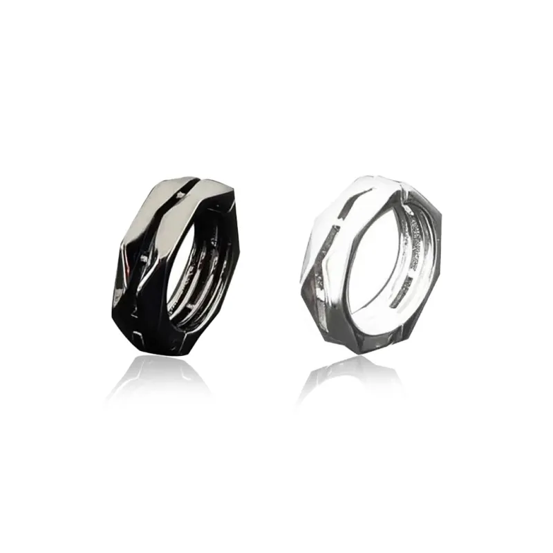 SFER Copper Clip On Earrings Unisex-8