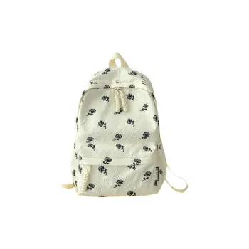 MOK Nylon Backpack Regular Women's White/Black/Pink/Green/Blue