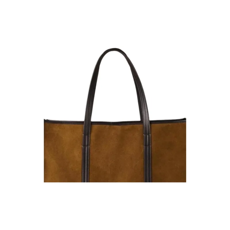 Sandro Suede Tote Bag-3