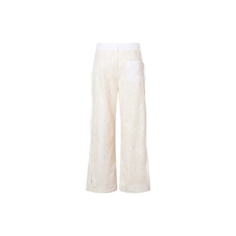 ROCAWEAR Casual Pants Unisex Ecru-1