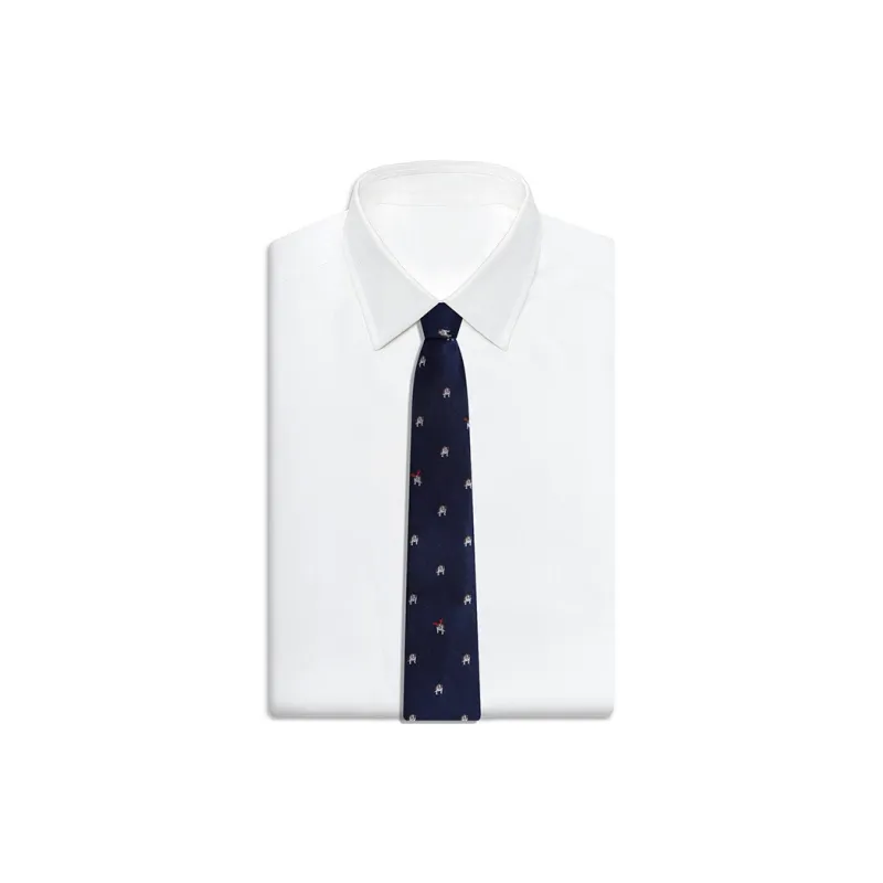 GIEVES CHARLES Mulberry Silk Ties Men's-2