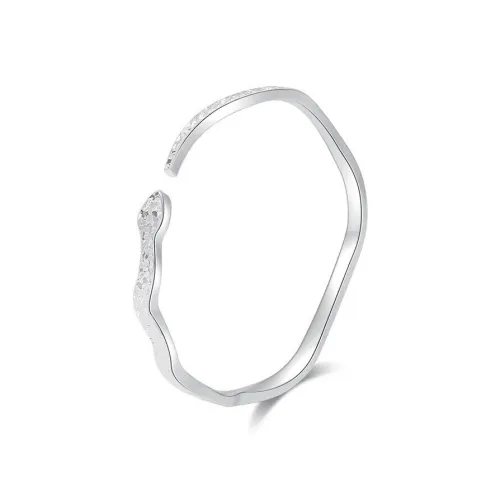 TUTAE 999 Fine Silver Bangles Unisex Silver