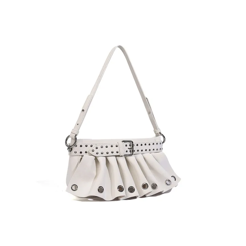Vigno Synthetic Leather Shoulder Bag Crossbody Bag Regular Women's Light Pink/Light Blue/Ecru/Black-6