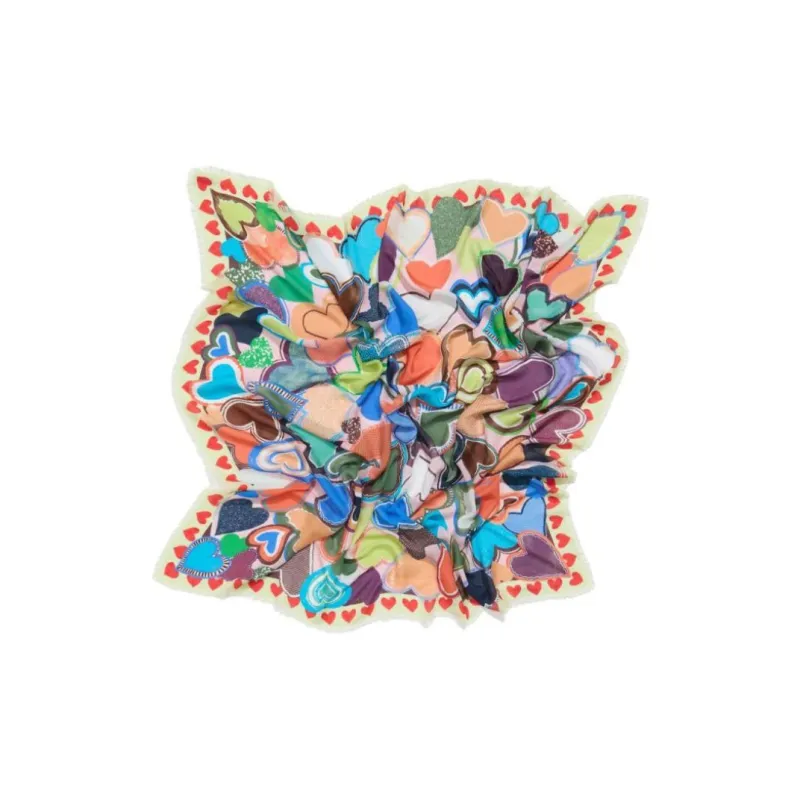 Bimba Y Lola Heart print Shawl-1