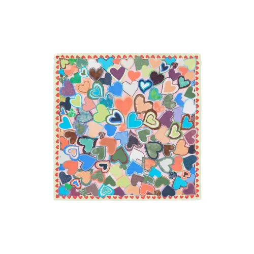 Bimba Y Lola Heart print Shawl