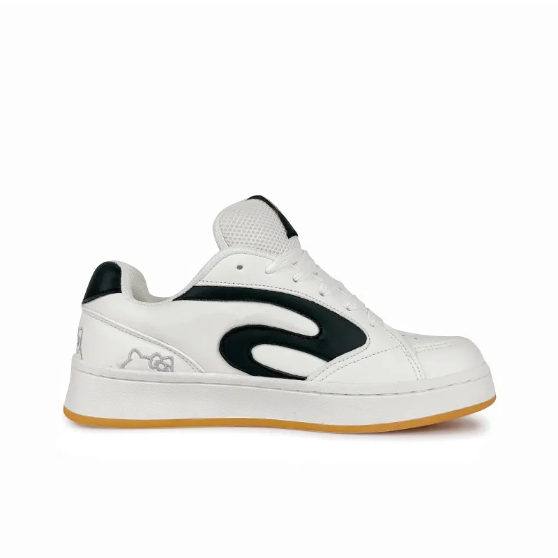 Rongchuan Anti-Slip And Wear-Resistant Lightweight Low-Top Skateboard Shoes Unisex White Natural Rubber-2
