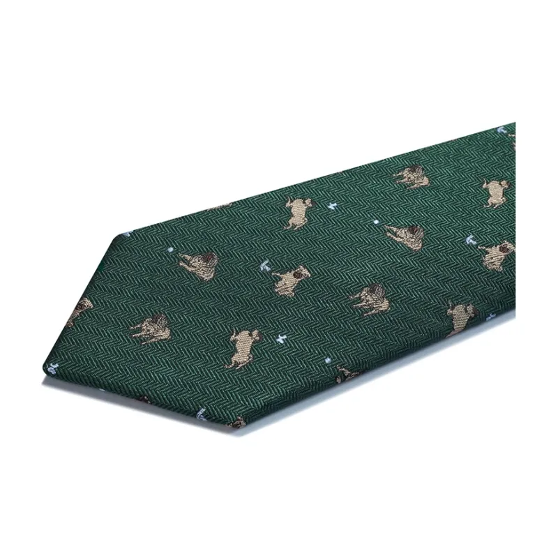 GIEVES CHARLES Mulberry Silk Ties Men's-7