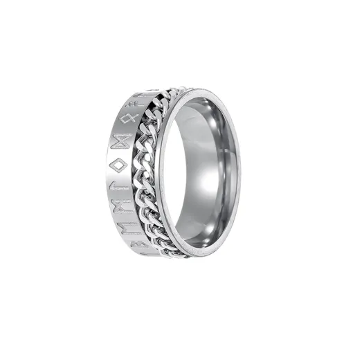 MISS XIA JWY Titanium Steel Rings Men's