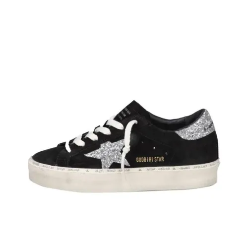 Golden Goose Hi Star Low Top Skateboard Shoes Women's Black