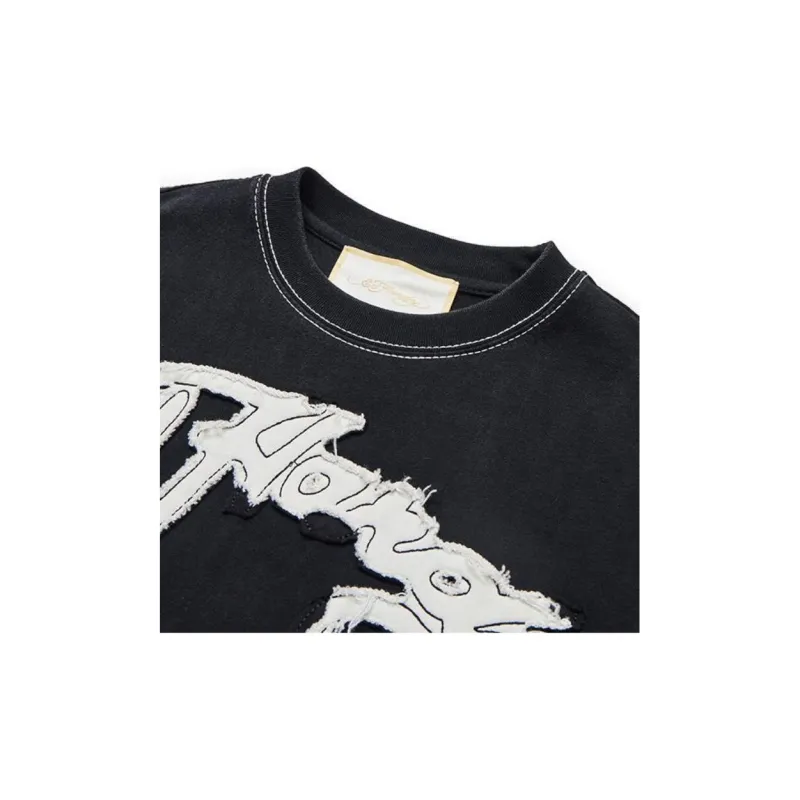 Ed Hardy SS24 Drop Shoulder Sleeve T-Shirt Women's Black-3