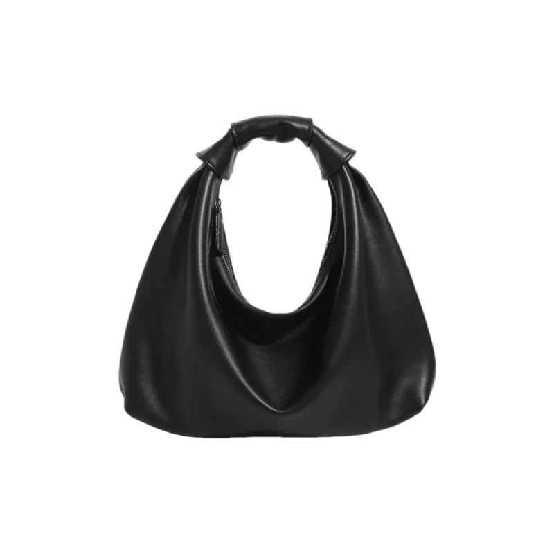 NOMK PU Handbag, Shoulder Bag Women's Ecru/Classic Black/Dark Coffee-2