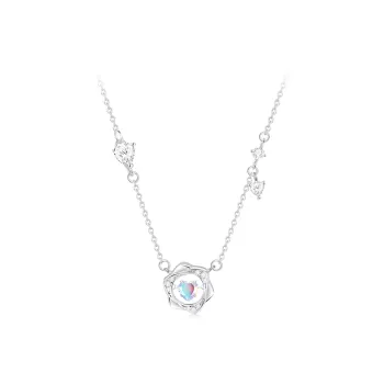 SINO GEM 999 Fine Silver Necklaces Women's