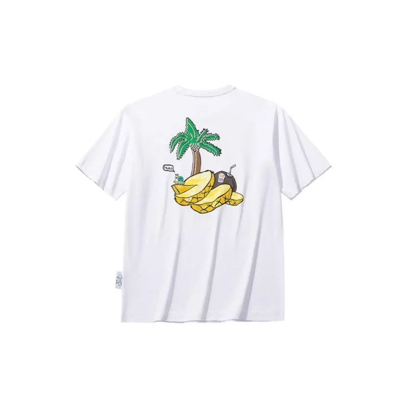 Anta Life Collection T Shirt Men's Snowflake White-1