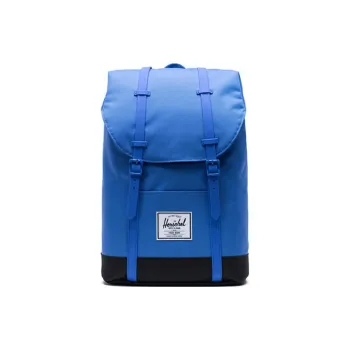 Herschel Polyester Backpack Large Size Unisex Amaro Blue/Black
