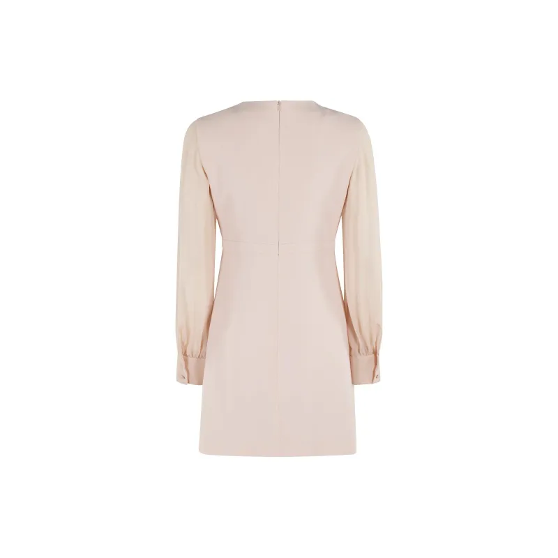 MaxMara Studio Ritmo Crewneck Long Sleeved Dress-1
