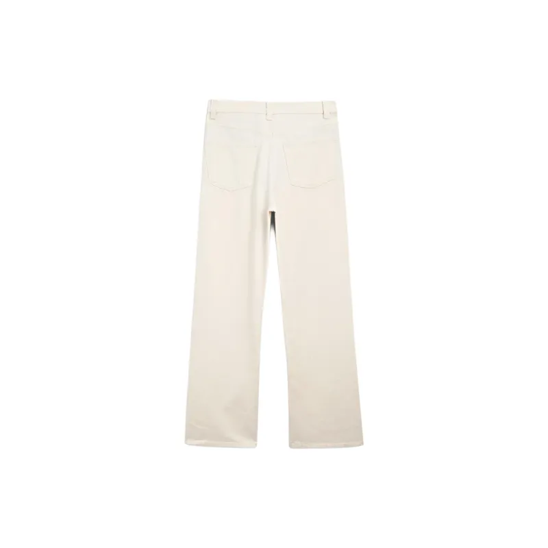 Massimo Dutti Jeans Women's Ecru-1