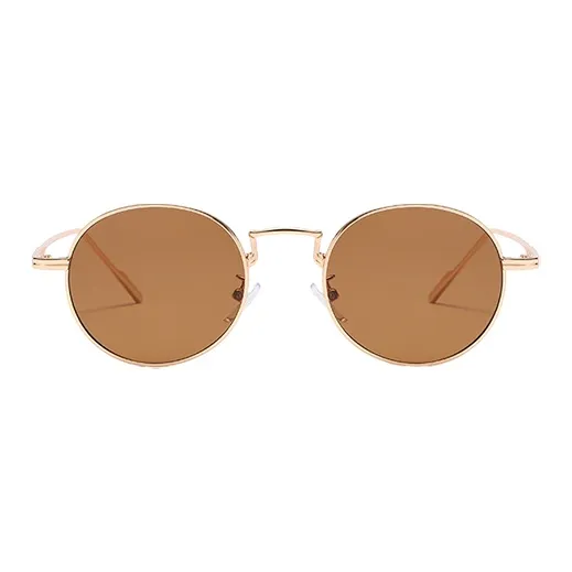 NOME Metal Oval Sunglasses Unisex-3