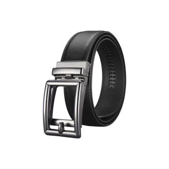 Yamaichi Maru Double Layered Coated Cow Leather Leather Belts Men's 3.5cm