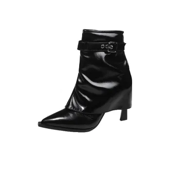 AFJI Ankle Boots Women's Black/White