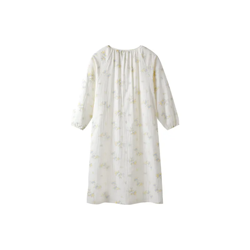YeeHoO Nightgown Women's Blue Berry-1