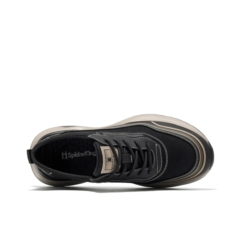 Spider King Low Top Running Shoes Men's Black-3