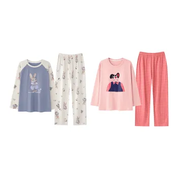 Herbal Primer Pajama Set Women's Combo Set
