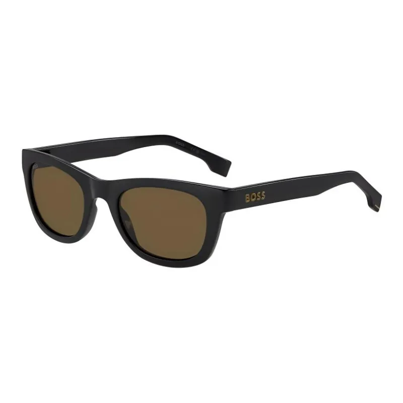 Boss Logo embossed Square frame Sunglasses-0
