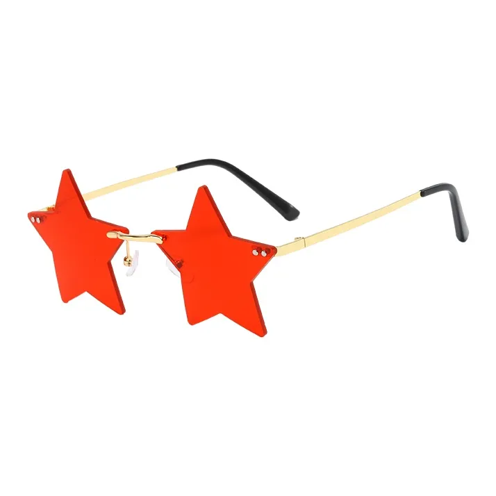 NOME PC Metal Irregular Shape Sunglasses Unisex-4