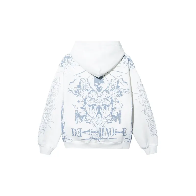 Revenge Death Note Collaboration Sweatshirts Unisex White-1