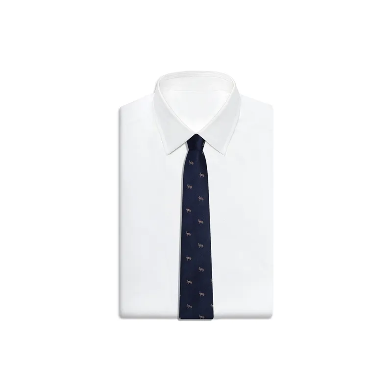 GIEVES CHARLES Mulberry Silk Ties Men's-1