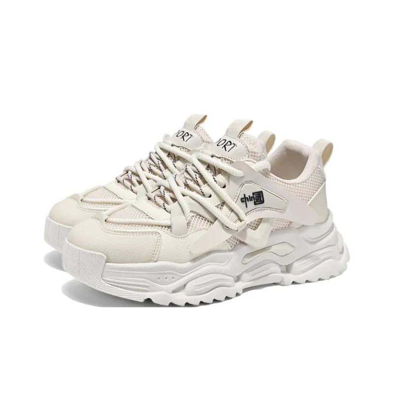 HACKBUTEER Low Top Chunky Sneakers Men's Box Included-15