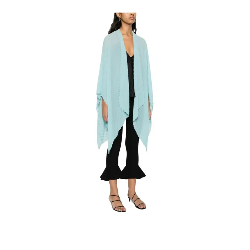 EMPORIO ARMANI Butterfly Chiffon Cape-3