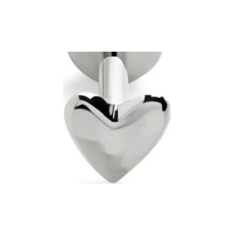 Monica Vinader 14kt White Gold Heart Single Earring-2