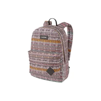 Dakine Polyester Backpack Medium Size Unisex Purple Geometric Pattern