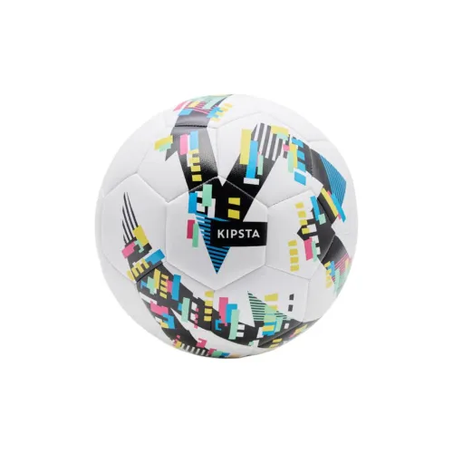 DECATHLON Size 5 Soccer TPU Machine Stitched Soccer Ball Unisex Snow