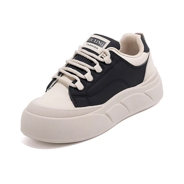 Turns By Turns Slip Resistant Height Increasing Low Top Skateboard Shoes Unisex-3