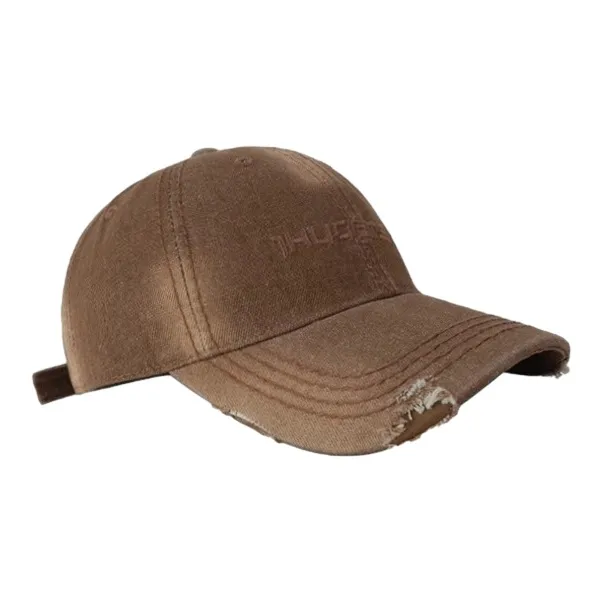 FREE RABBITⅡ Letter Embroidery Versatile Sun Protection With Slimming Effect Baseball Caps Unisex-11
