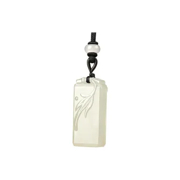 KUNYUYAO Hetian Jade Pendants White Jade Unisex