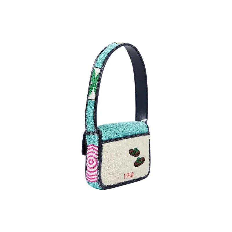Staud Tommy Bead-embellished Shoulder Bag-2