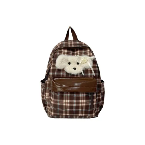 GEERDUN Fabric Backpack Women's Multicolor