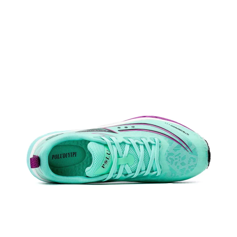 POLUDIYIPI Blaze GT9.0 SPEED Lightweight And Breathable Sprint Long Distance Running Shoes Unisex Purple Cyan Blue-5
