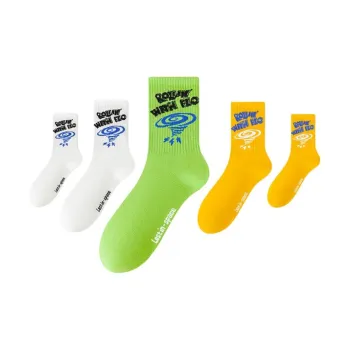 Cotton Gene Mid Calf Socks Men's 5 Pack