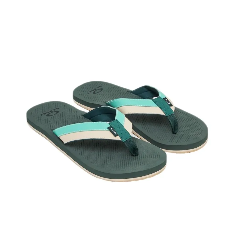 Oakley Slip-Resistant Quick Dry Flip Flops Men's Green-1