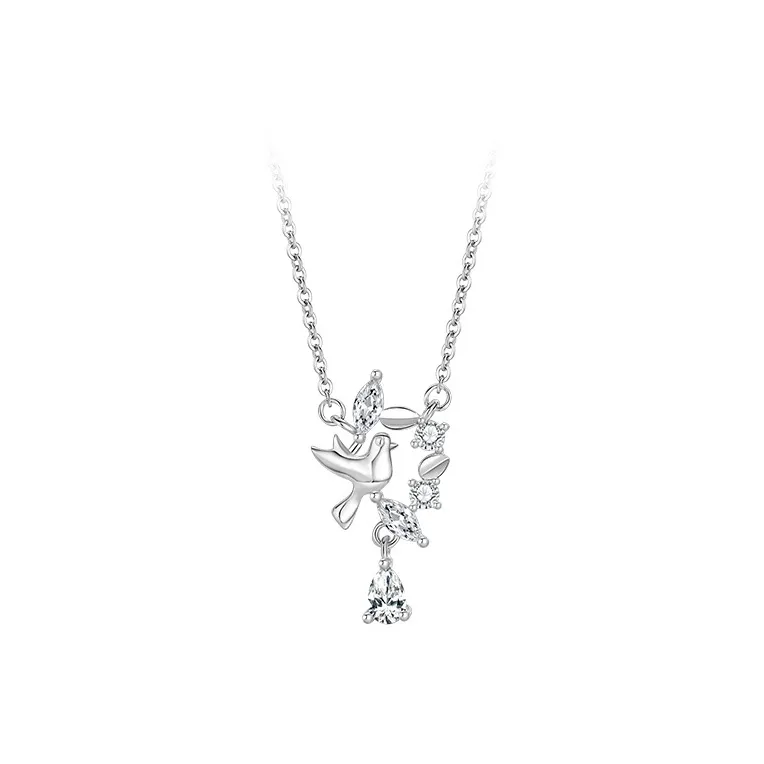 CLARKIA FLOWER S999 Fine Silver Necklaces Women's-0