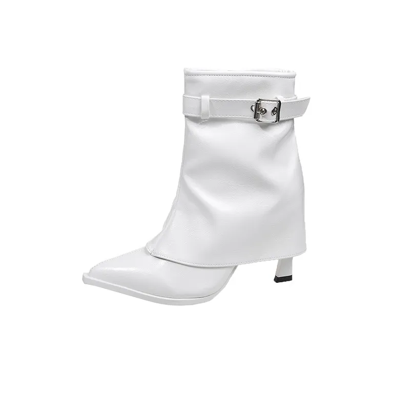 AFJI Ankle Boots Women's Black/White-4