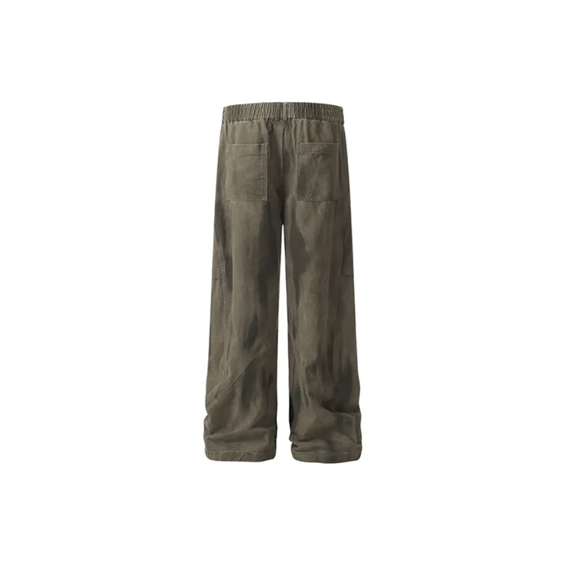UTHA Jeans Unisex Army Green Pants-1